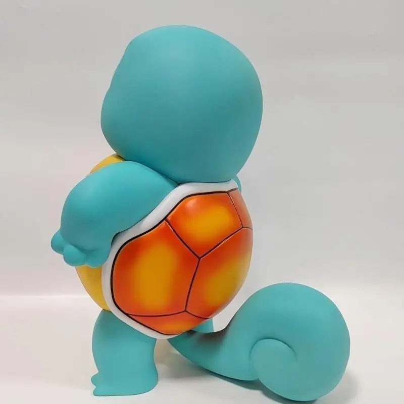 Statuetta Squirtle Tsundere con Poké Ball Bandai – Figurina in Plastica, Decorazione Auto e Scrivania, Idea Regalo Pokémon