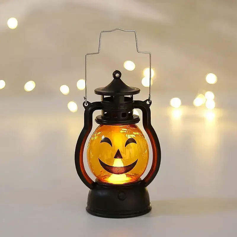 Lanterna LED Halloween retrò da appendere