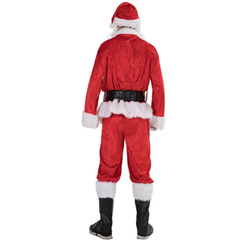 Costume completo da Babbo Natale per adulti