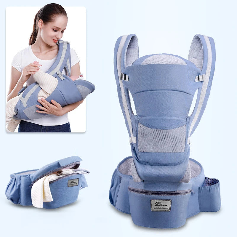 Marsupio Ergonomico Neonato – Porta Bambino Ergonomico con Supporto Anca