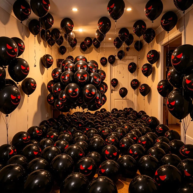 Palloncini Halloween con faccia horror