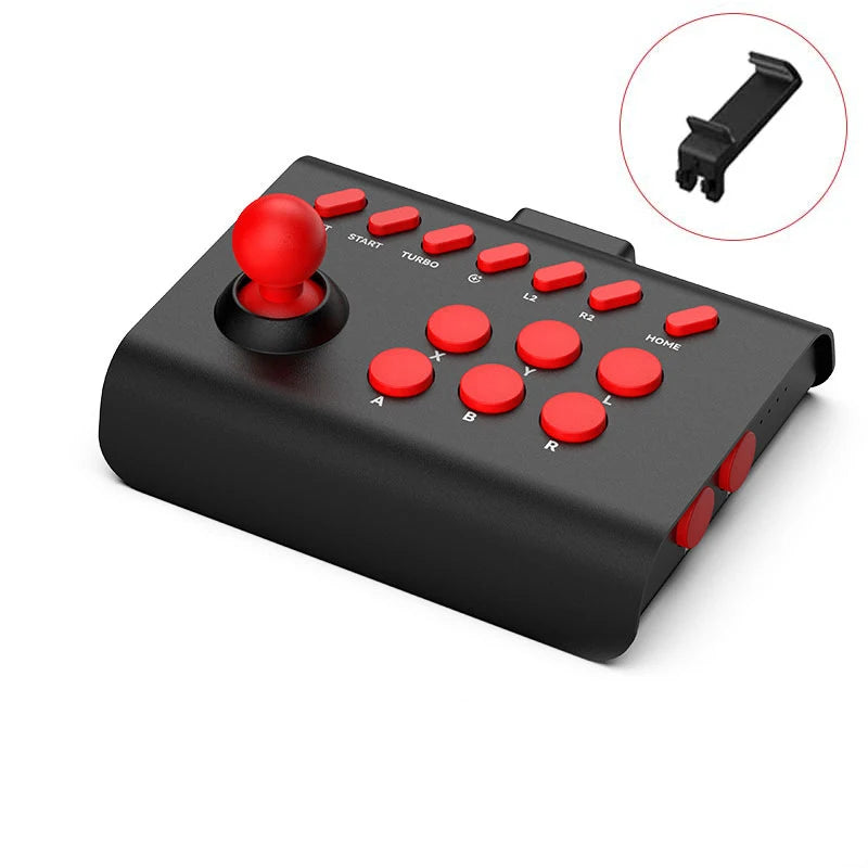 Joystick Arcade Wireless – Controller da Gaming per PC, Android, iOS, Switch, PS3/PS4 – Fighting Stick per Street Fighter e MAME