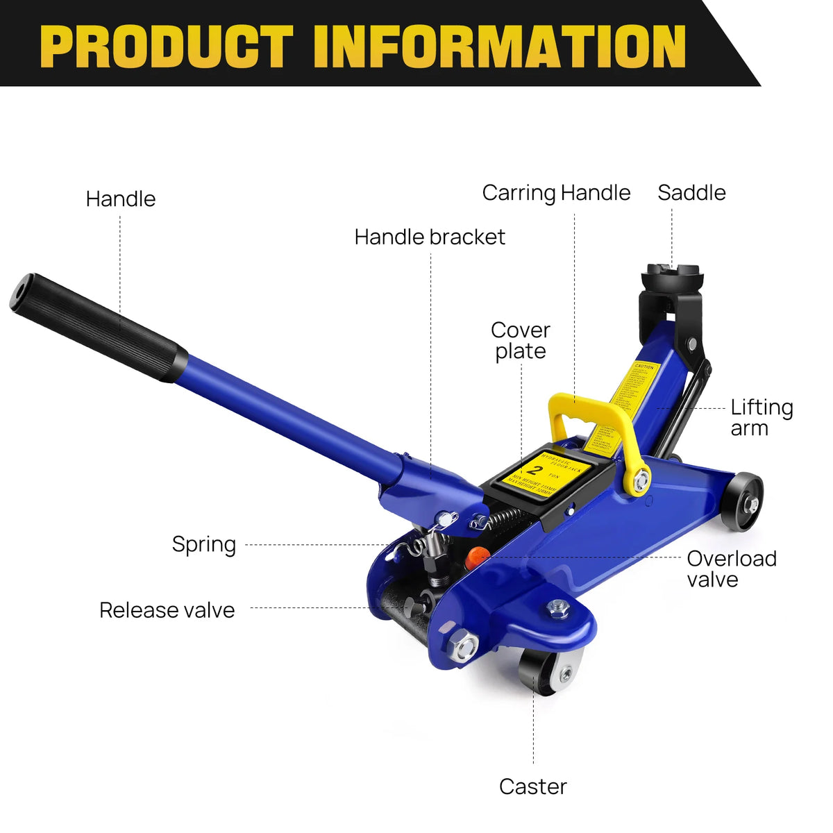 Crick Idraulico a Pantografo 2 Tonnellate – Doppio Piatto, Altezza 13,5-32cm, Cambio Gomme e Riparazione Auto