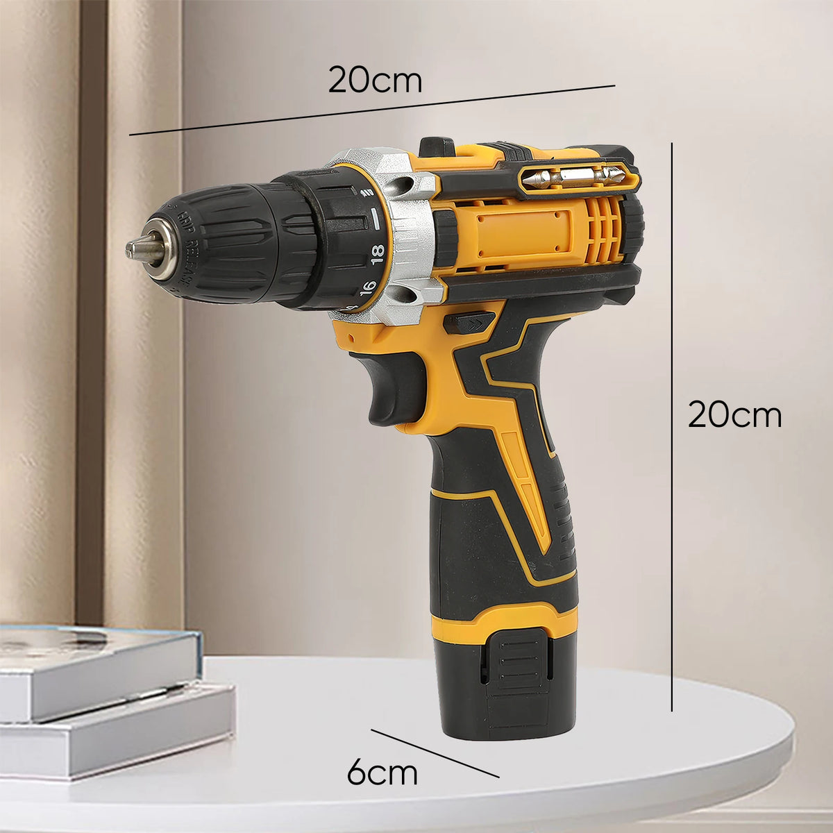 Avvitatore a Impulsi Senza Fili 50Nm – Trapano Elettrico 2 Velocità Compatibile Batteria Makita 18V
