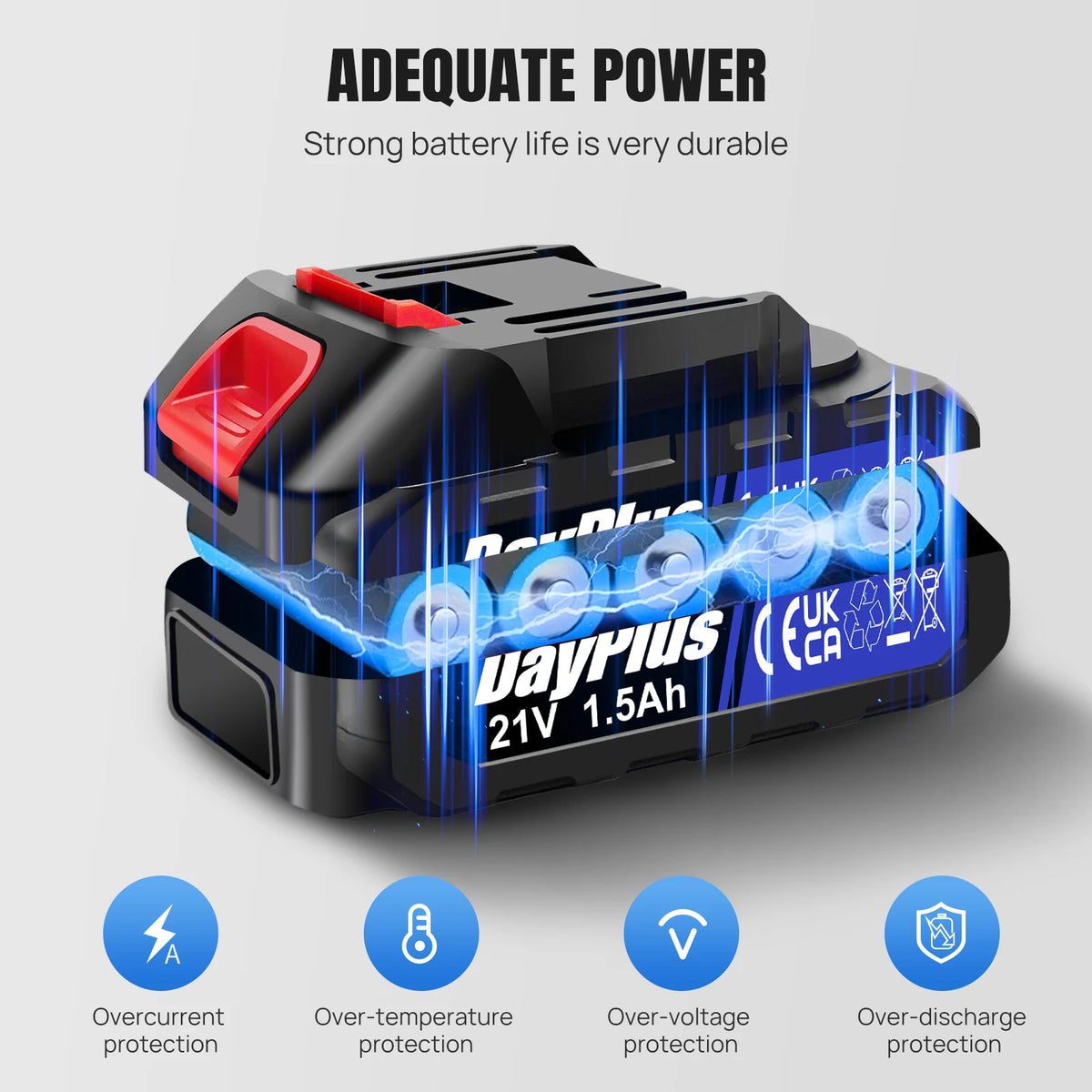 Levigatrice Orbitale Senza Fili 3000W 21V – 3 Velocità, Disco 125mm, Sacchetto Raccolta Polvere, Lucidatura e Rimozione Vernice