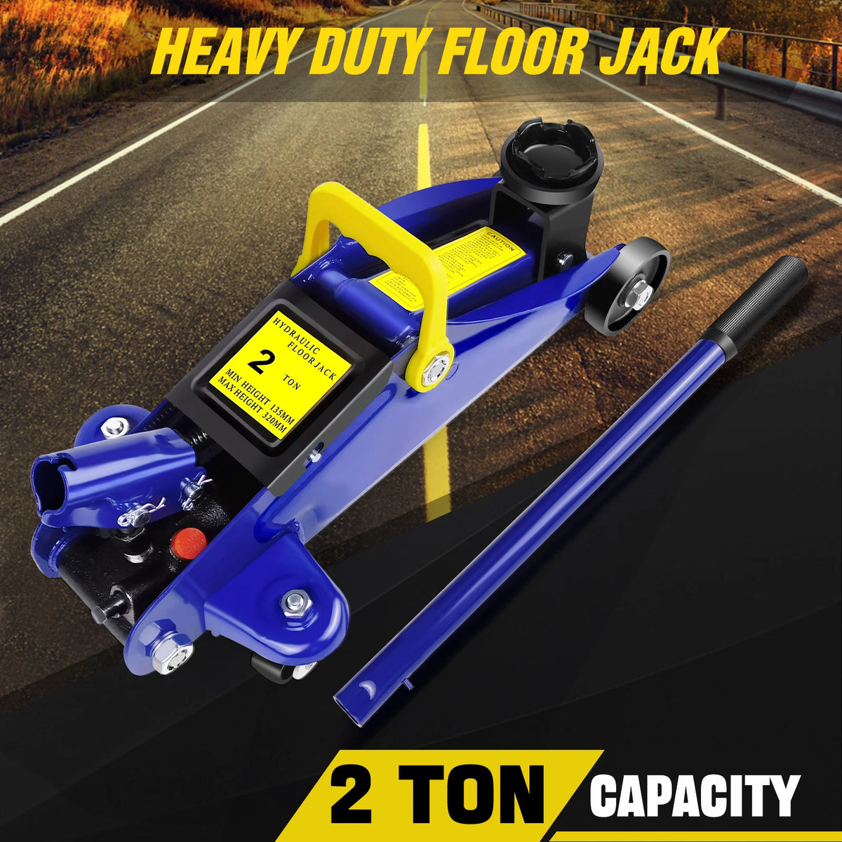 Crick Idraulico a Pantografo 2 Tonnellate – Doppio Piatto, Altezza 13,5-32cm, Cambio Gomme e Riparazione Auto