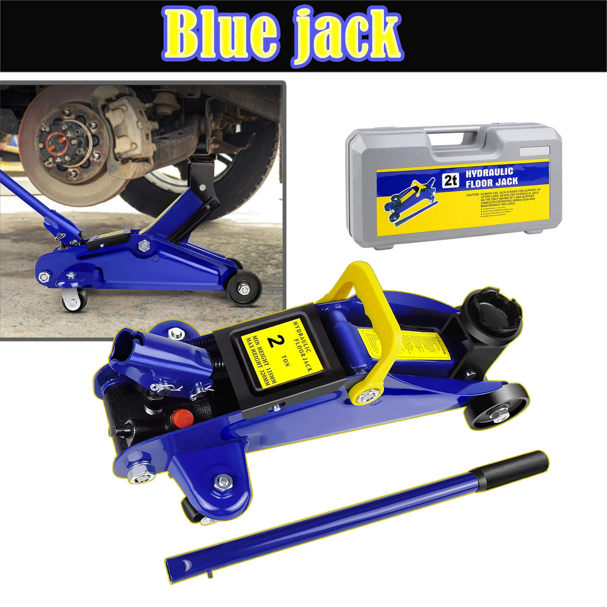 Crick Idraulico a Pantografo 2 Tonnellate – Doppio Piatto, Altezza 13,5-32cm, Cambio Gomme e Riparazione Auto