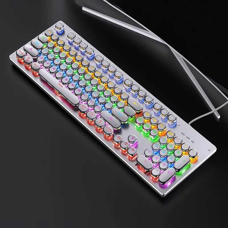Tastiera meccanica Retro Punk RGB 104 tasti