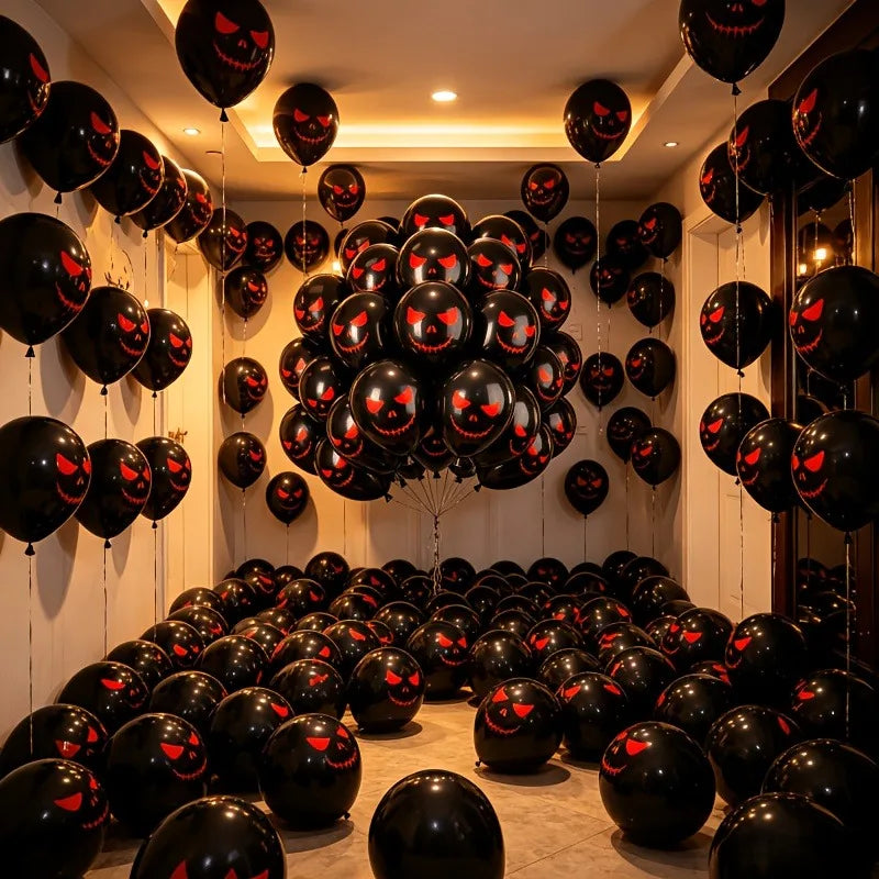 Palloncini Halloween con faccia horror