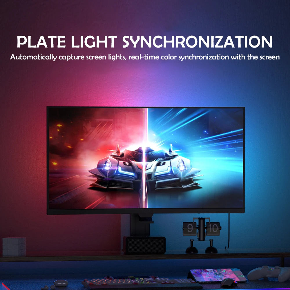 Striscia LED RGB per monitor con sincronizzazione schermo
