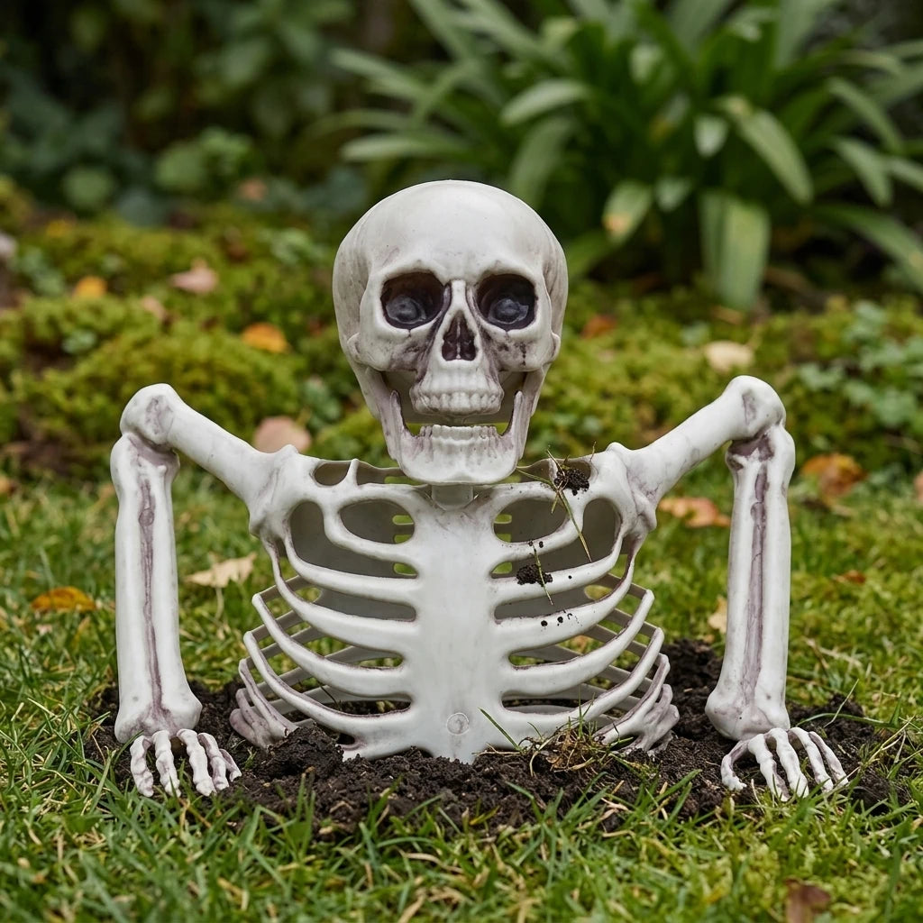 Scheletro realistico Halloween con articolazioni mobili