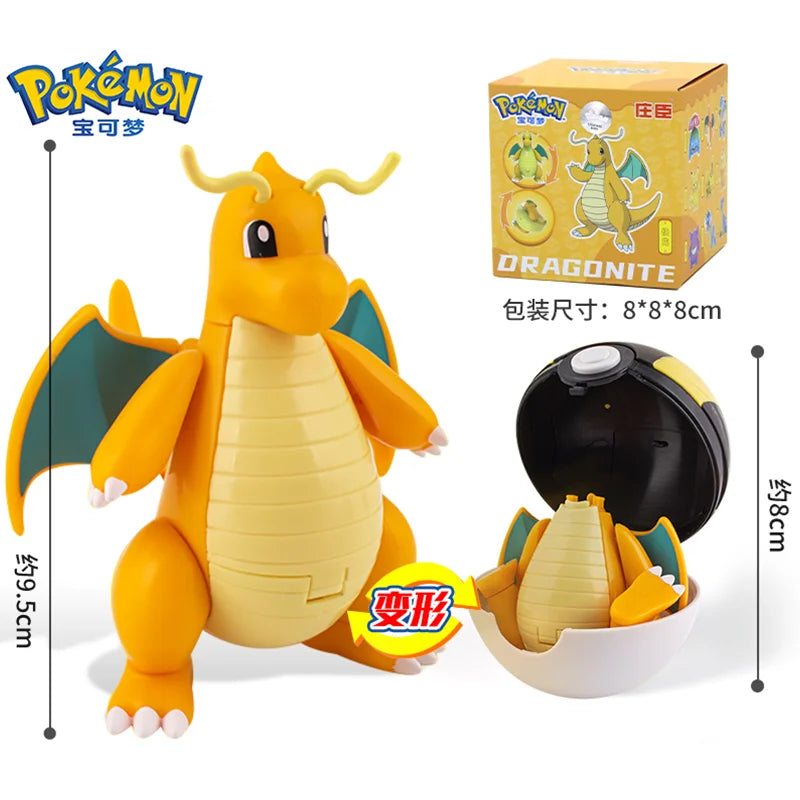 Action Figure Pokémon – Pikachu, Gengar, Dragonite, Snorlax e altri | Modello Pocket Monsters in PVC