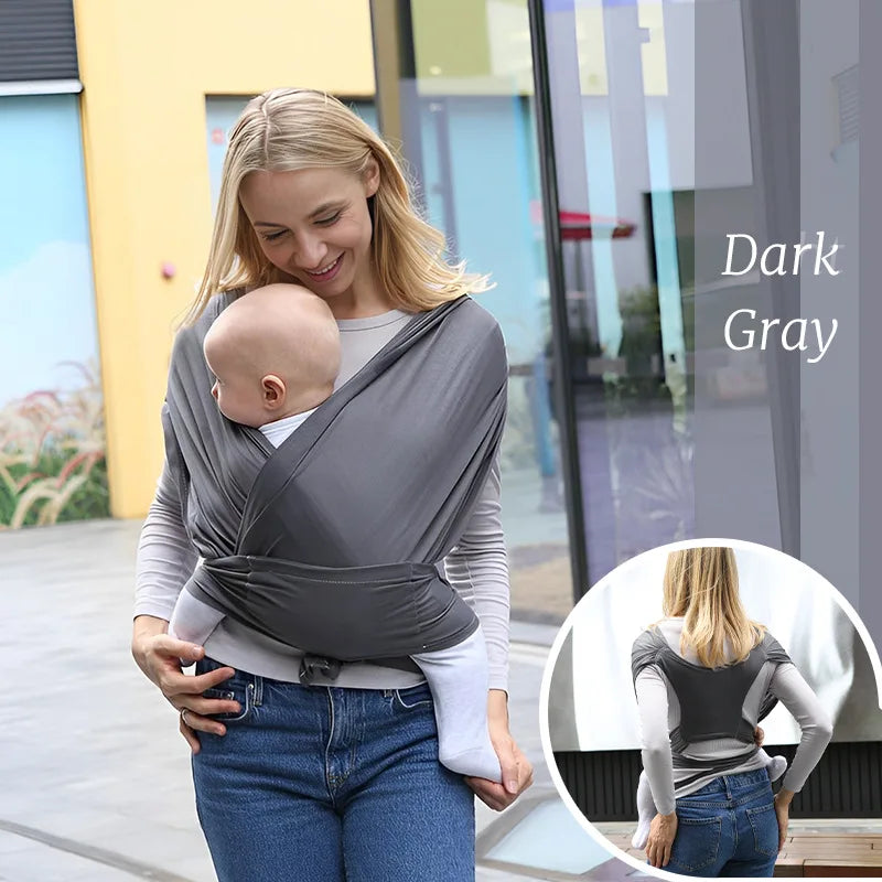 PANGDUBE Fascia Portabebè Kangaroo – Marsupio in Cotone Ergonomico 0-15 Mesi