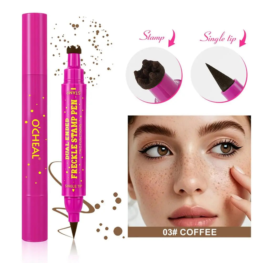 Penna Freckle Doppia Waterproof – Eyeliner e Stampo Lentiggini per un Look Naturale Duraturo