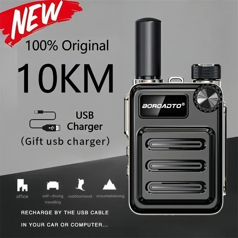 Mini ricetrasmittente UHF portatile