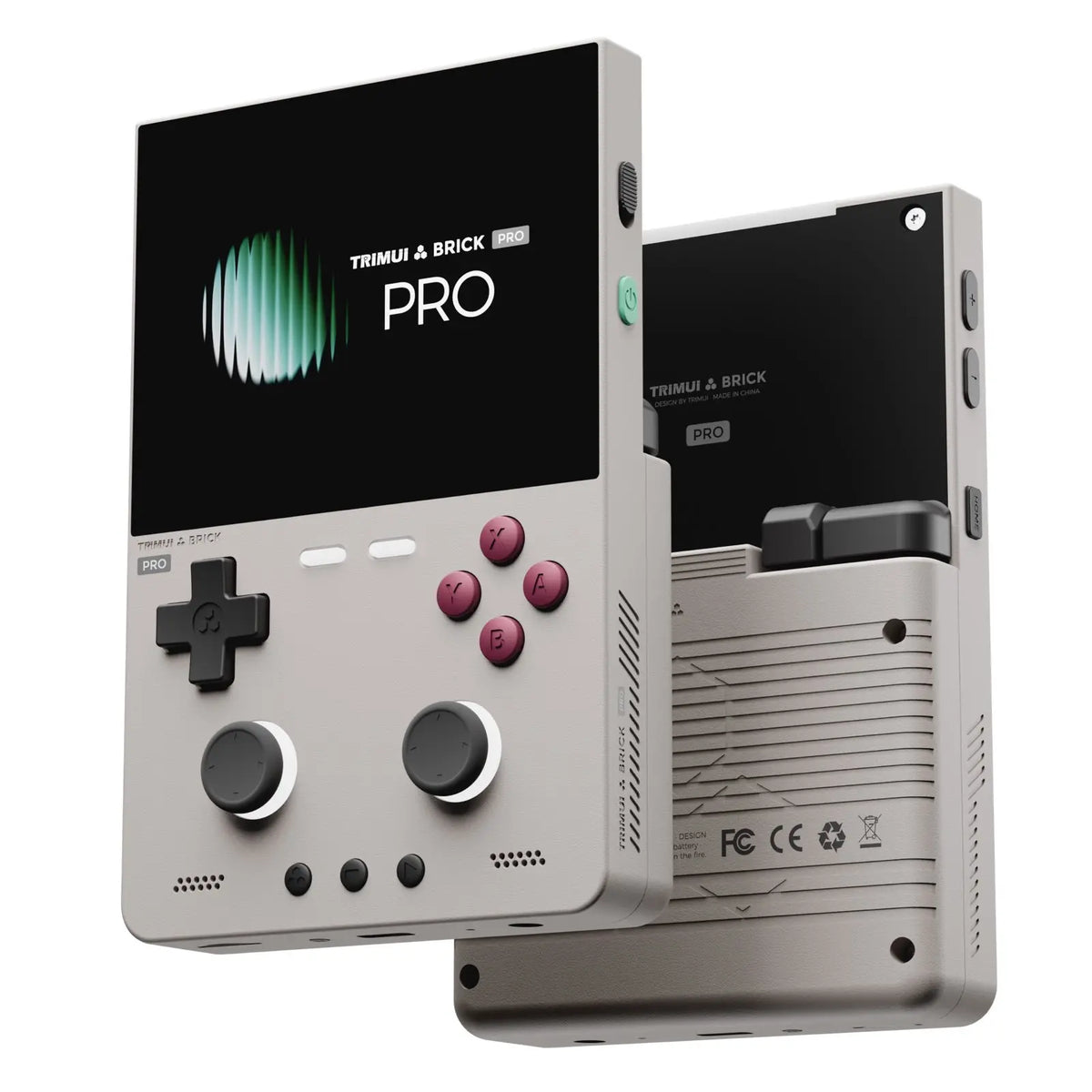 TRIMUI BRICK PRO – Console Portatile Retro | Schermo IPS 3,95", Linux Open Source, Wi-Fi, Joystick RGB | Idea Regalo Gamer