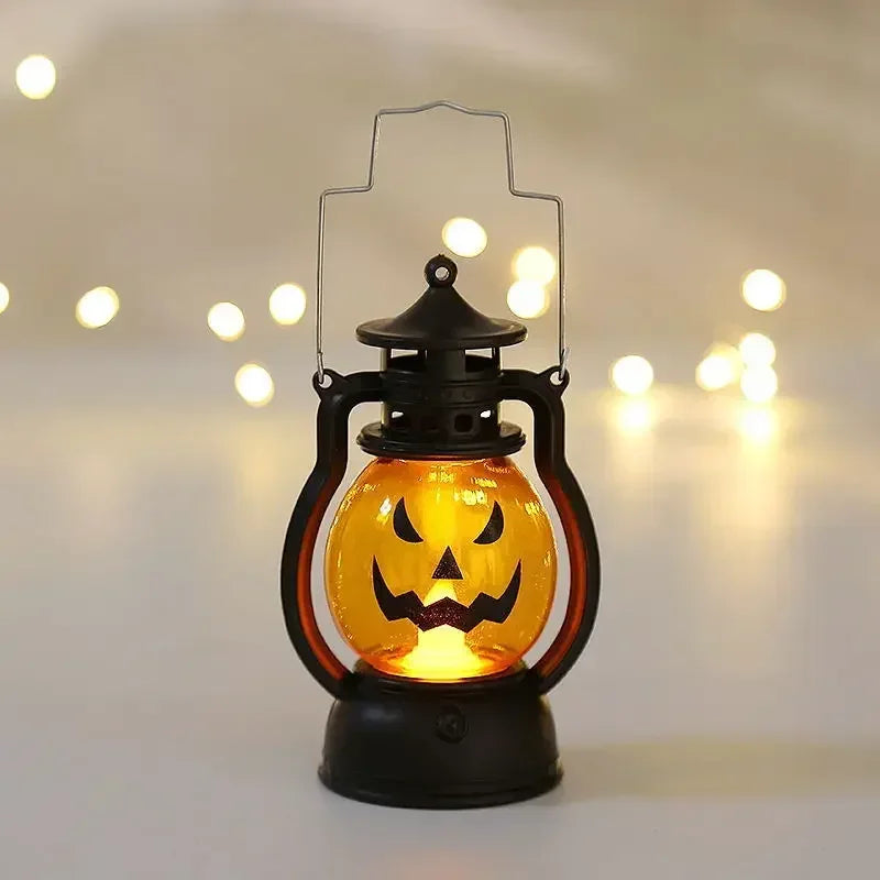 Lanterna LED Halloween retrò da appendere