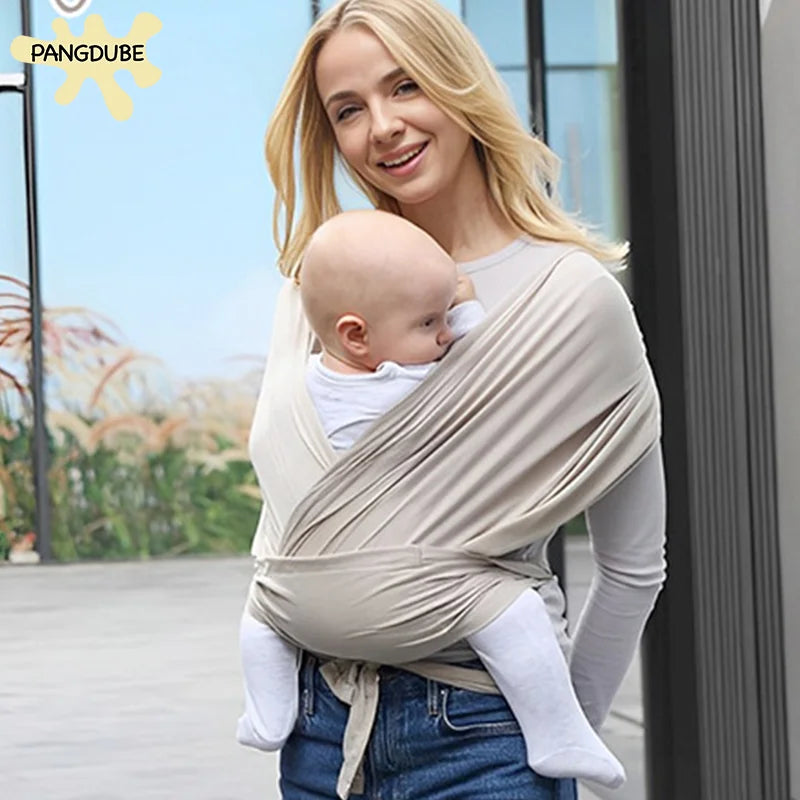 PANGDUBE Fascia Portabebè Kangaroo – Marsupio in Cotone Ergonomico 0-15 Mesi