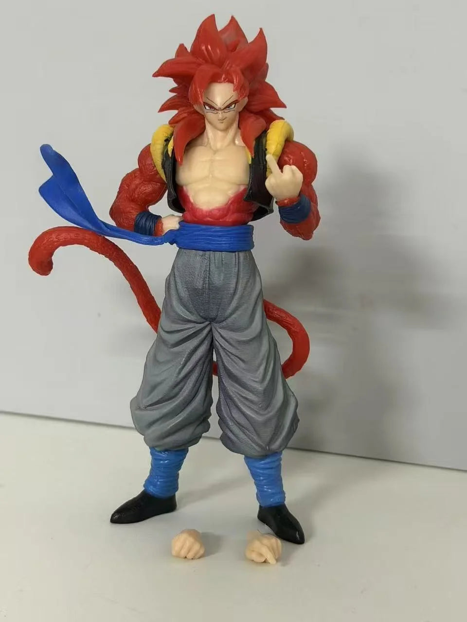 Dragon Ball 2026 | Action Figure Artigianale Super Saiyan 4 Wujita – Modello Anime da Collezione