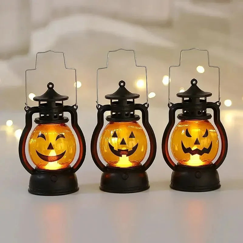 Lanterna LED Halloween retrò da appendere