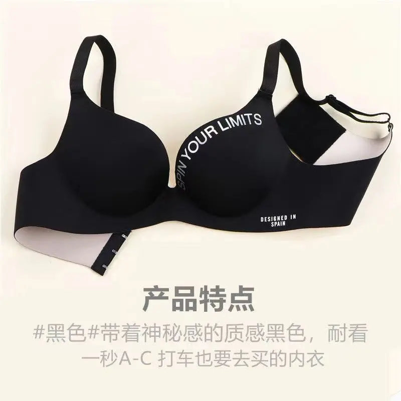 Reggiseno Senza Ferretto Donna – Bralette Push-Up Senza Cuciture, Coppa 3/4, Lingerie Comoda e Sensuale