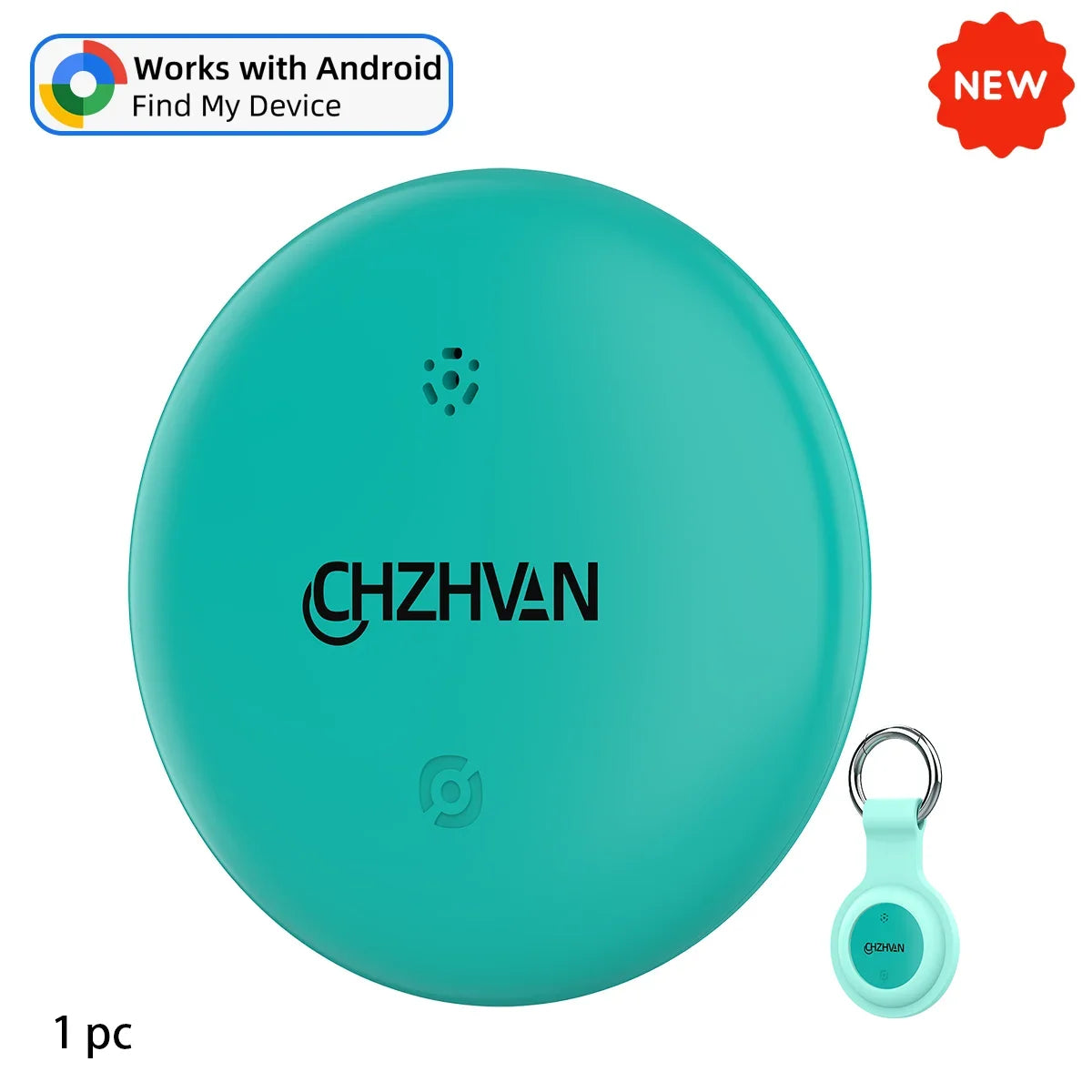 Mini Tracker Bluetooth per Android – Localizzatore Smart per Chiavi, Borsa e Bagagli, Compatibile con Google Find Hub