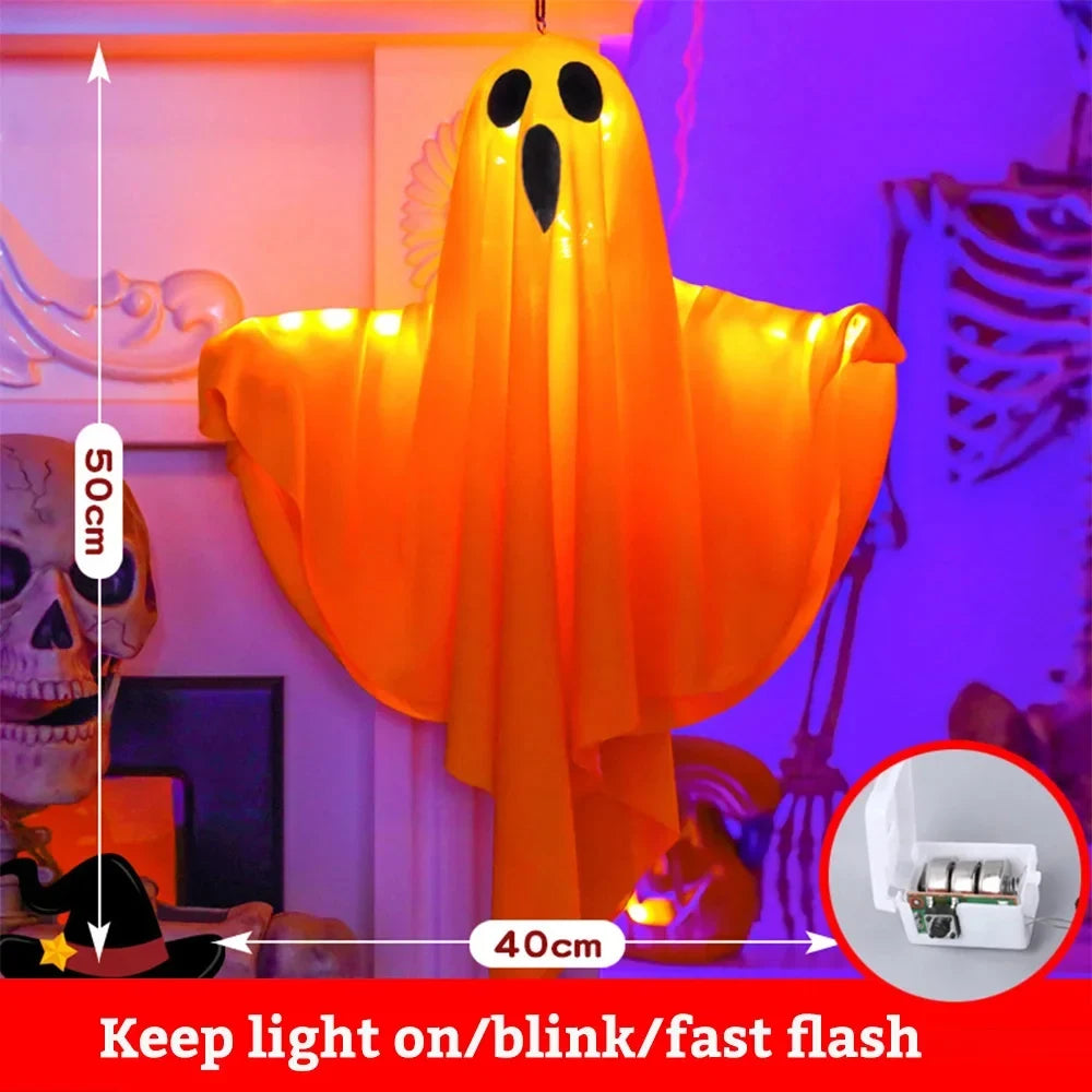 Fantasma luminoso sospeso per Halloween