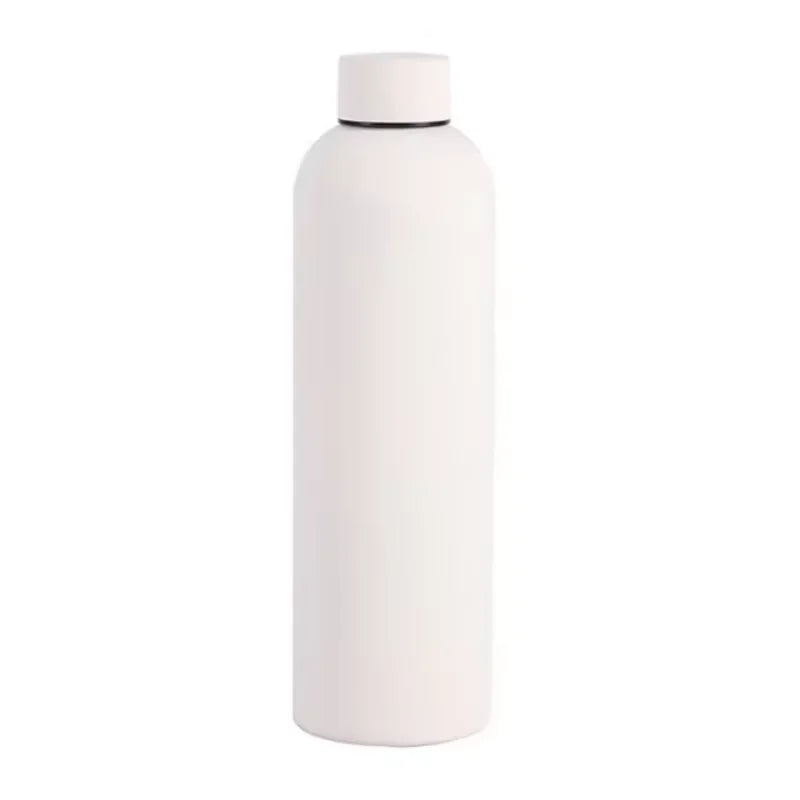 Borraccia Termica 500 ml in Acciaio Inox – Doppia Parete, Antispruzzo, per Sport, Palestra e Viaggi
