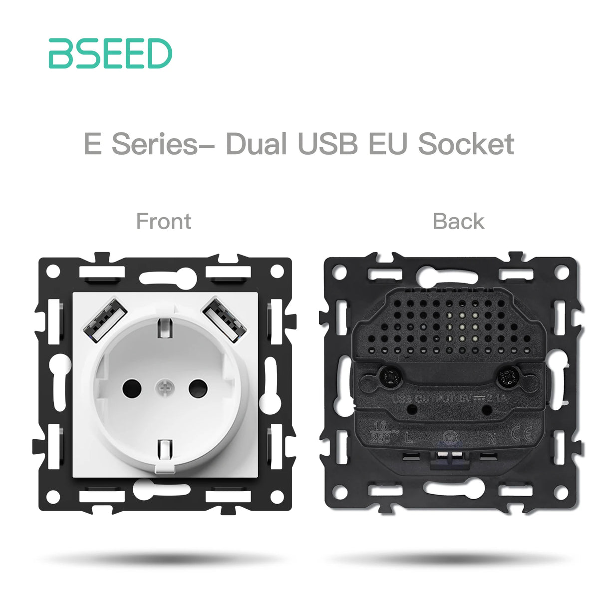 Termostato Smart Zigbee BSEED – Riscaldamento a Pavimento, Caldaia o Acqua – Controllo App Tuya/Alexa/Google Home, Schermo LED Touch