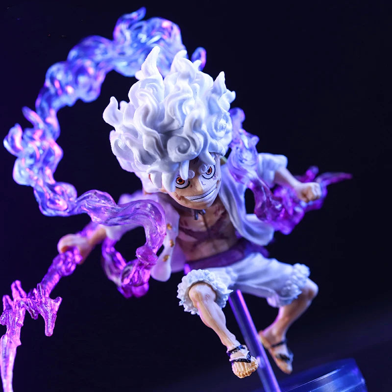Bandai Action Figure Luffy Gear 5 – One Piece | Statua Dio del Sole Nika in PVC 10cm