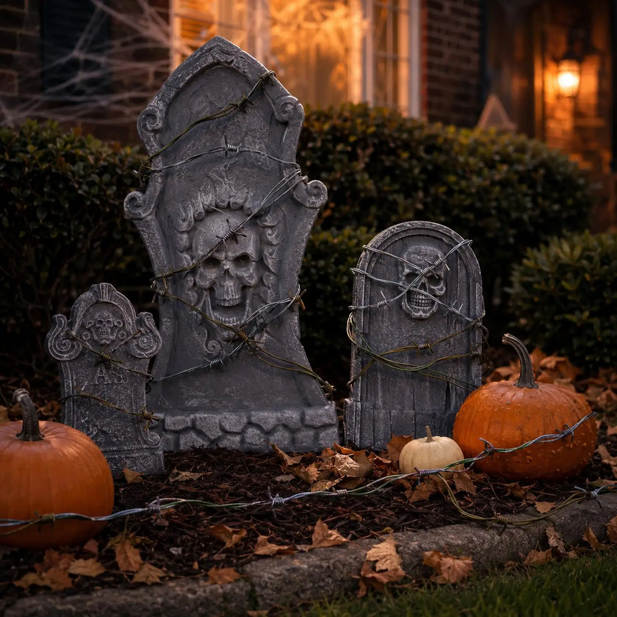 Filo spinato finto insanguinato per Halloween
