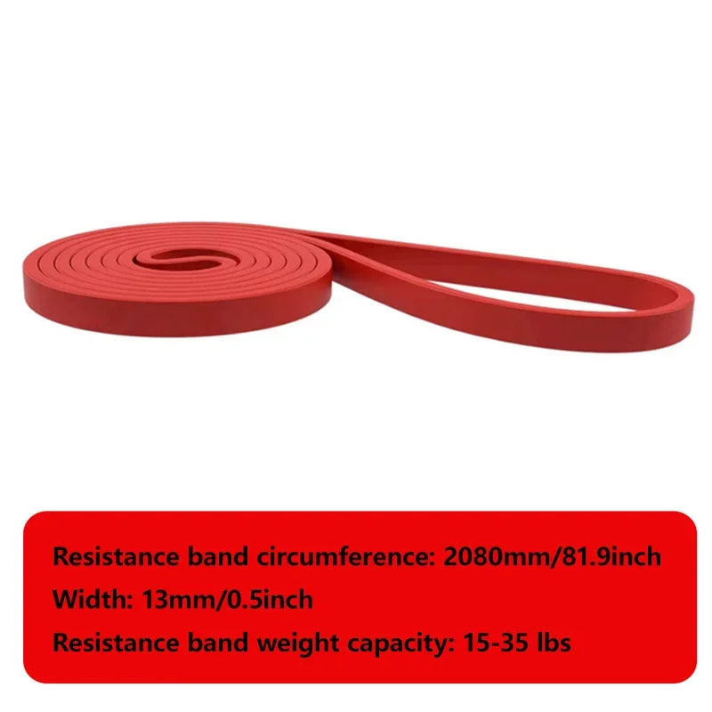 Elastico Fitness in Lattice TPE per Allenamento – Banda di Resistenza per Pull-Up, Rinforzo Muscolare e Stretching