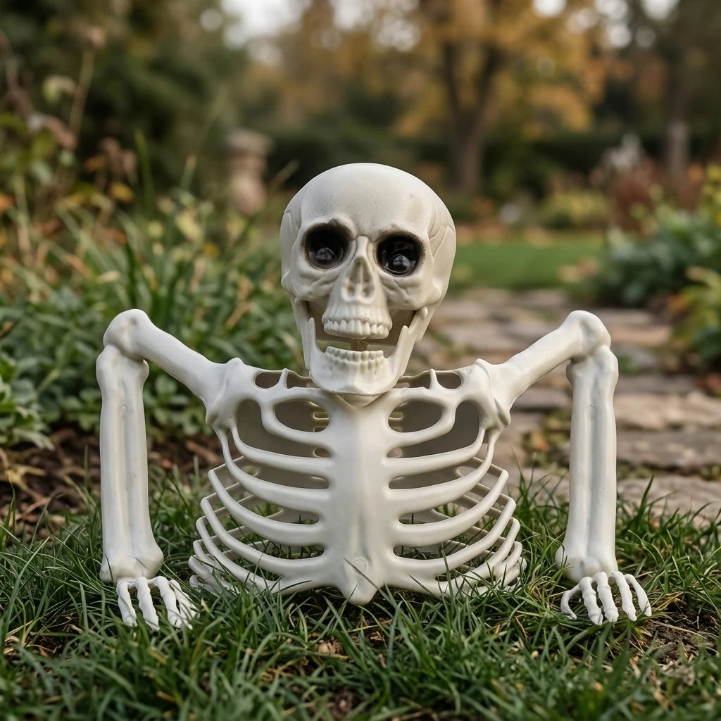 Scheletro realistico Halloween con articolazioni mobili