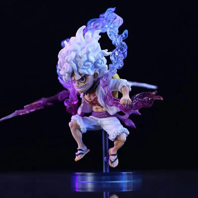 Bandai Action Figure Luffy Gear 5 – One Piece | Statua Dio del Sole Nika in PVC 10cm
