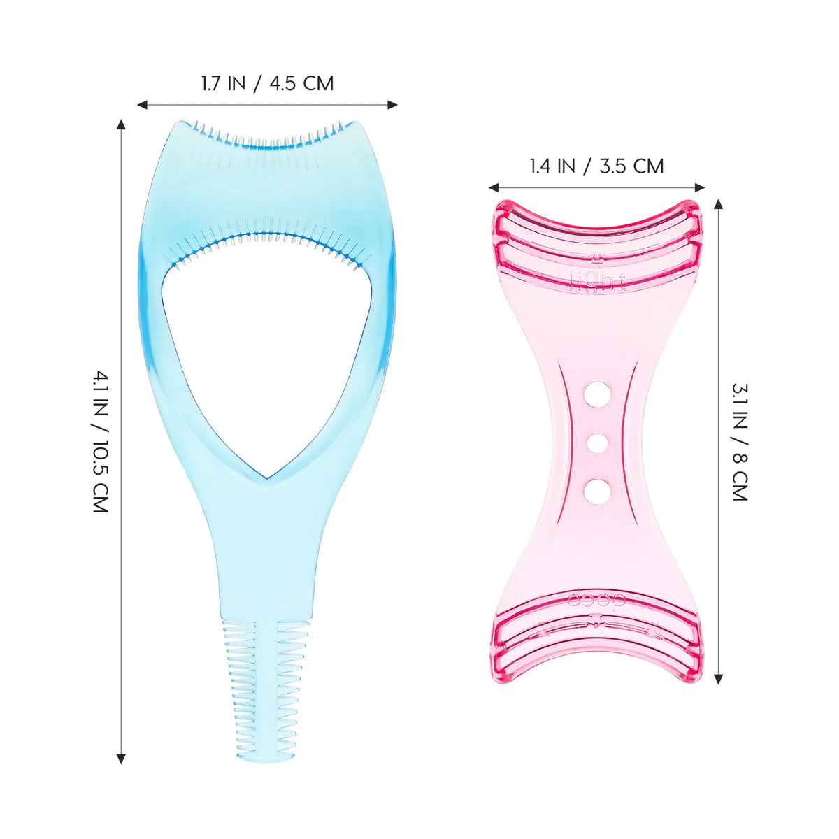 Kit Accessori Makeup – Mascara Shield, Stencil Eyeliner e Pettine Applicatore Ciglia