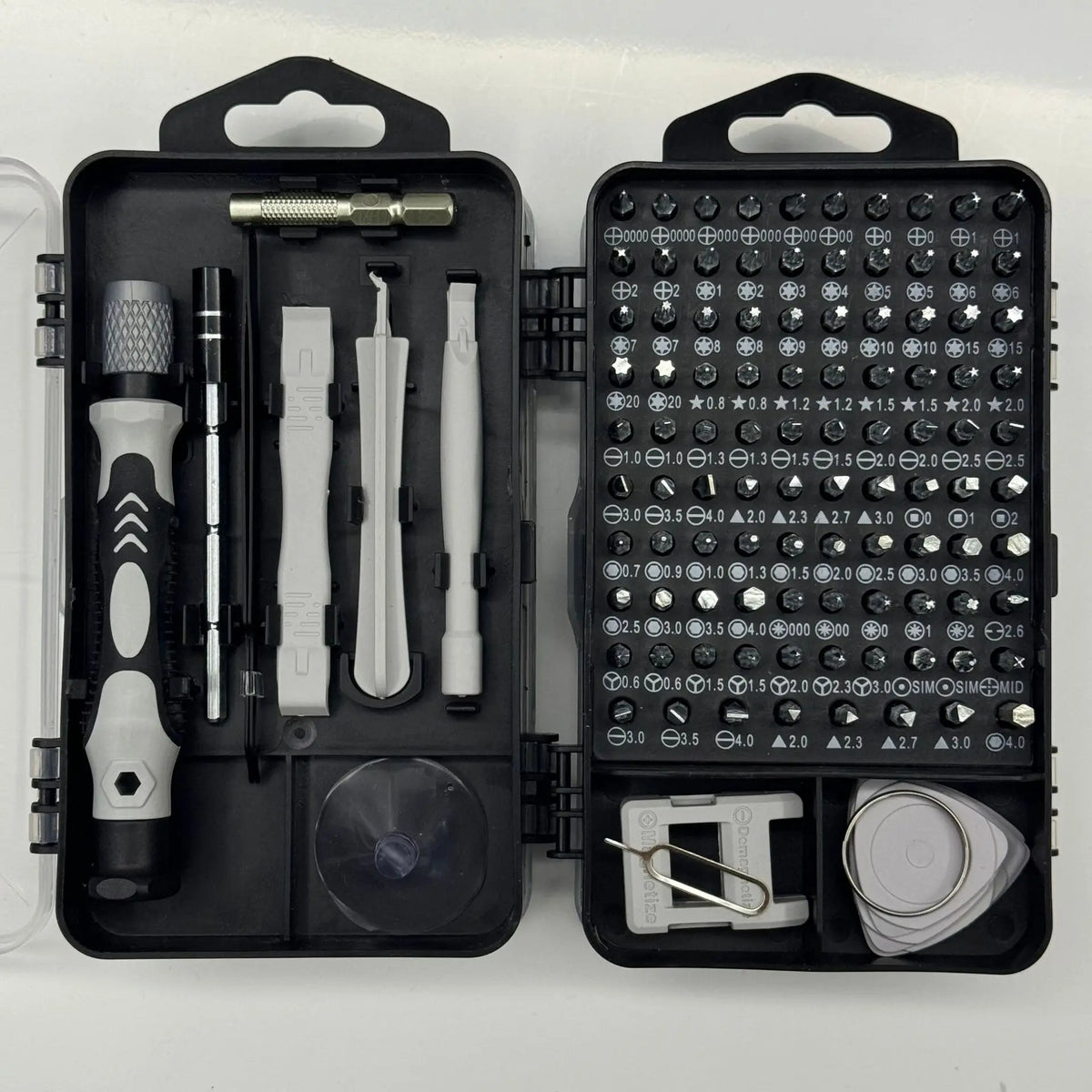 Kit Cacciaviti 115 in 1 Professionale – Riparazione Telefono, Computer, Orologi, Console e Occhiali