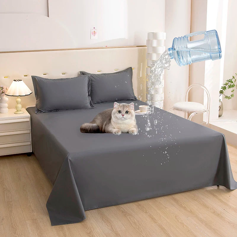 Lenzuolo Impermeabile TPU – Traversa Impermeabile per Adulti, Neonati, Anziani, Donne in Gravidanza, Spa e Coppia, 100% Poliestere