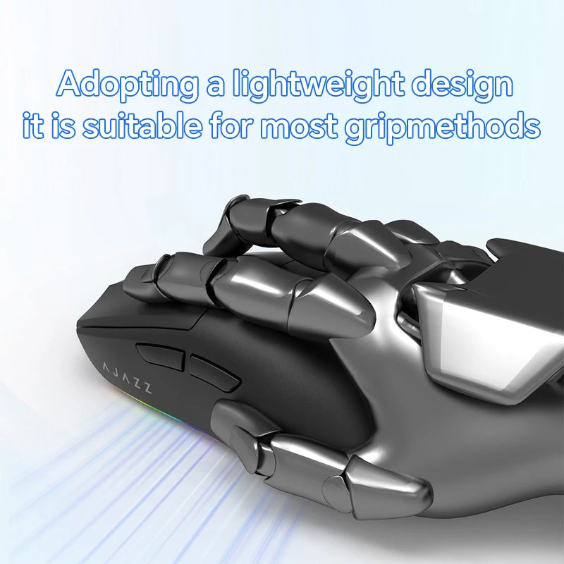Mouse gaming AJAZZ AJ139 V2 MC tri-mode RGB