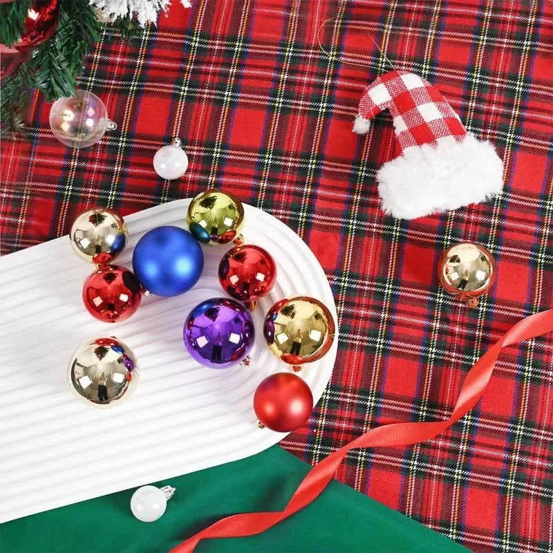 Set 24 palline di Natale da 3, 4 o 6 cm