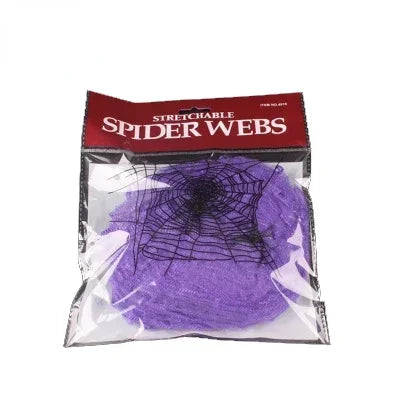 Ragnatela artificiale elastica per Halloween