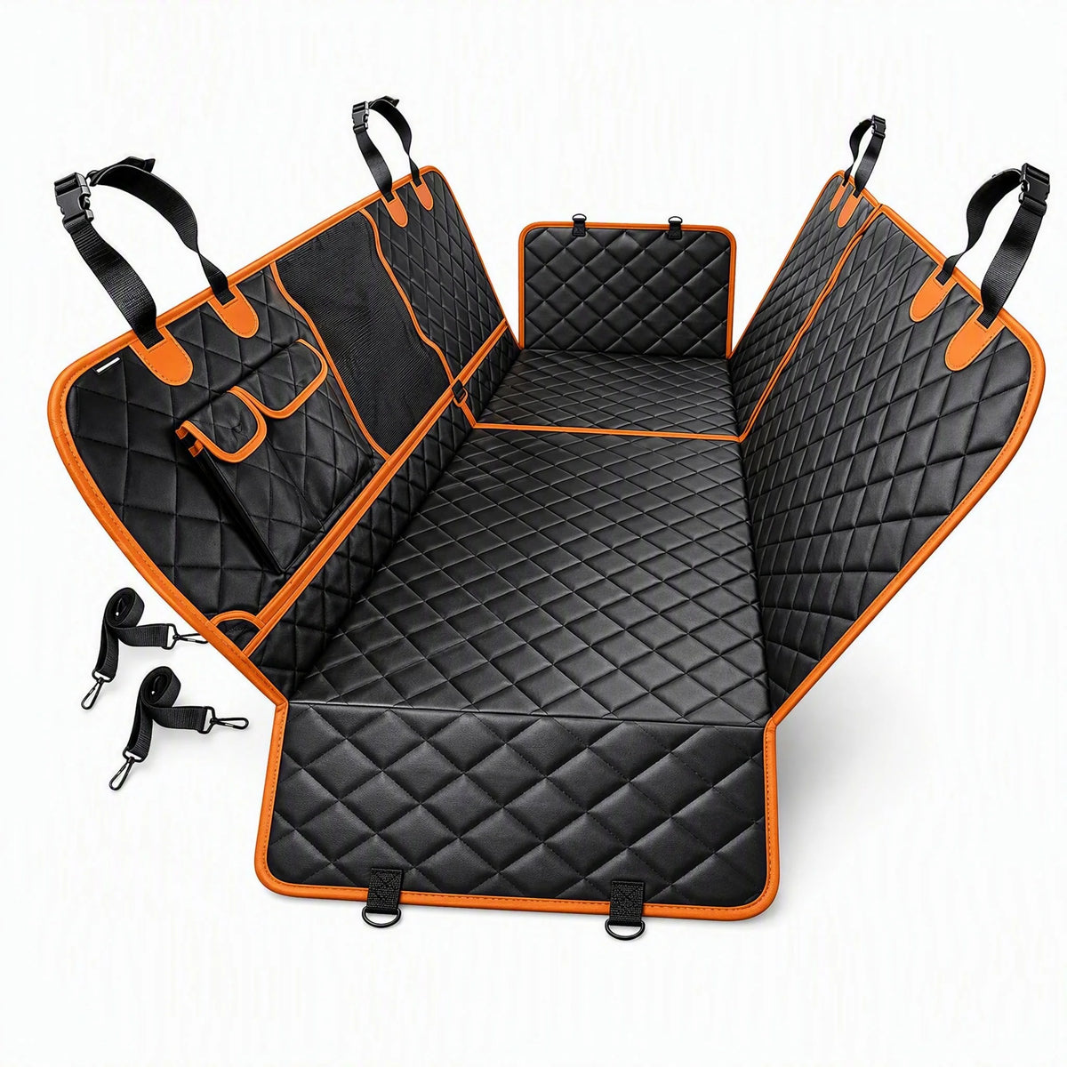 Coprisedile Auto per Cani 137×147 cm – 5 Strati Rinforzati, Impermeabile, Antigraffio, Protezione Laterale, Universale per Auto, SUV e Camion