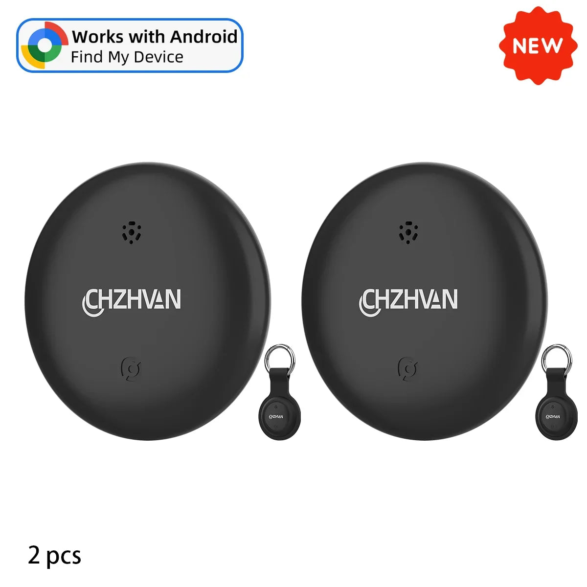 Mini Tracker Bluetooth per Android – Localizzatore Smart per Chiavi, Borsa e Bagagli, Compatibile con Google Find Hub