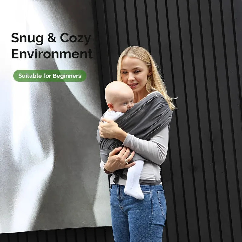 PANGDUBE Fascia Portabebè Kangaroo – Marsupio in Cotone Ergonomico 0-15 Mesi