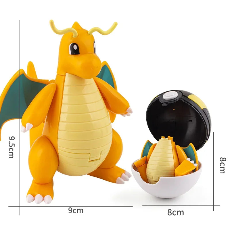 Action Figure Pokémon – Pikachu, Gengar, Dragonite, Snorlax e altri | Modello Pocket Monsters in PVC