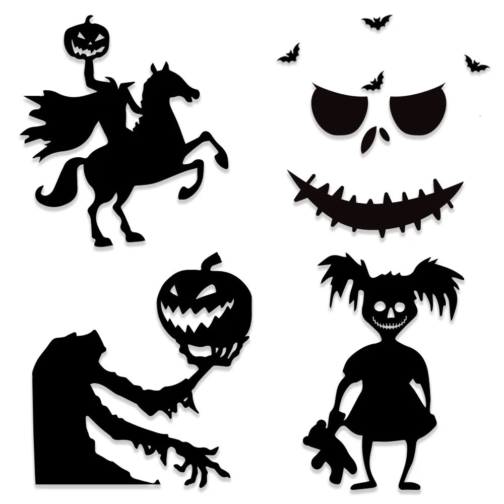 Adesivi Halloween per porte e finestre
