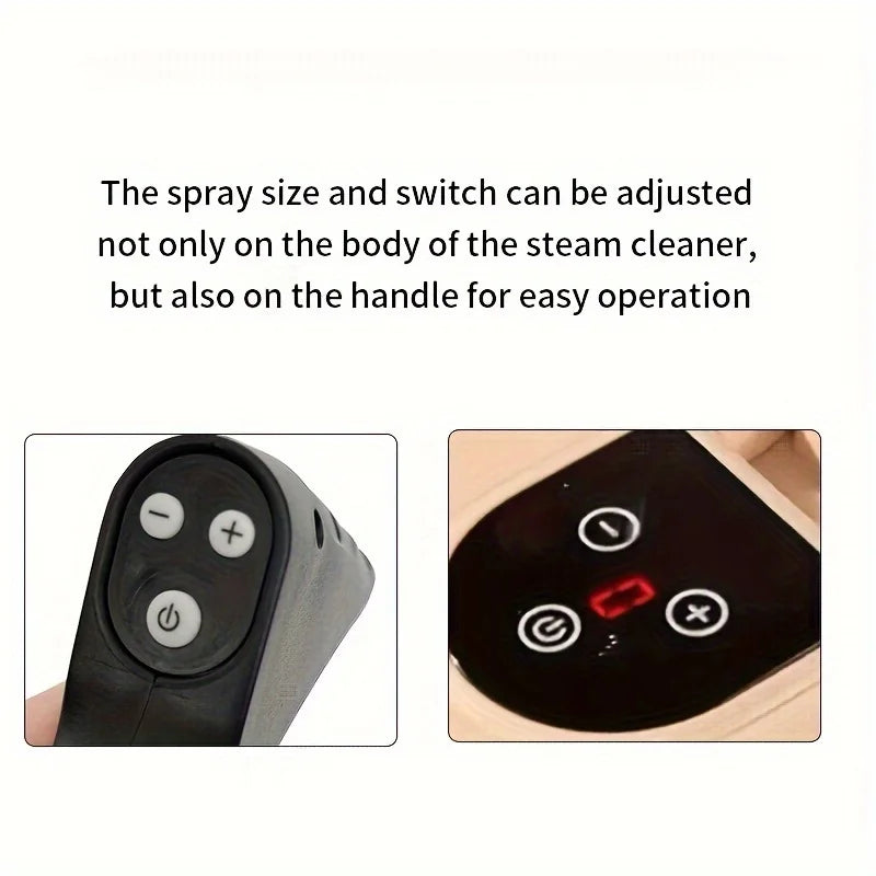 Pulitore a Vapore ad Alta Pressione 2500W – Lavatrice ad Alta Temperatura per Casa, Climatizzatore, Cucina, Cappa e Auto