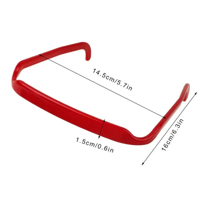 Fascia Capelli a Onda con Clip Occhiali – Accessorio Minimalista Versatile per Donna