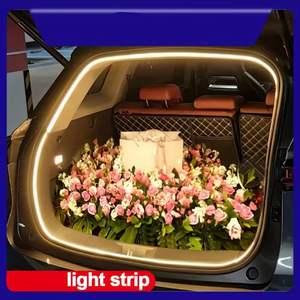 Striscia LED per Bagagliaio Auto – Luce Ambiente ad Alta Luminosità con Sensore Automatico