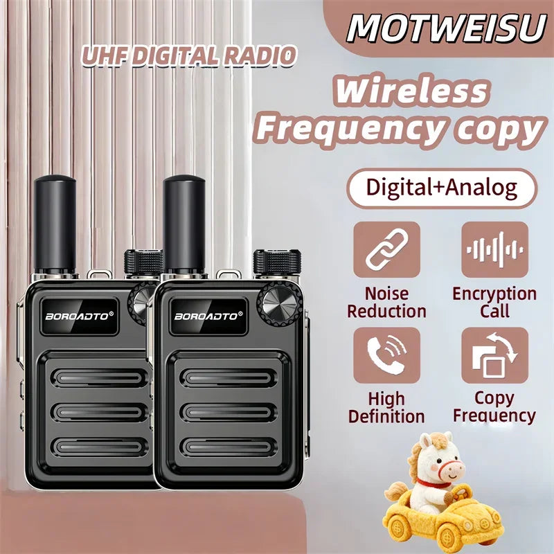 Mini ricetrasmittente UHF portatile