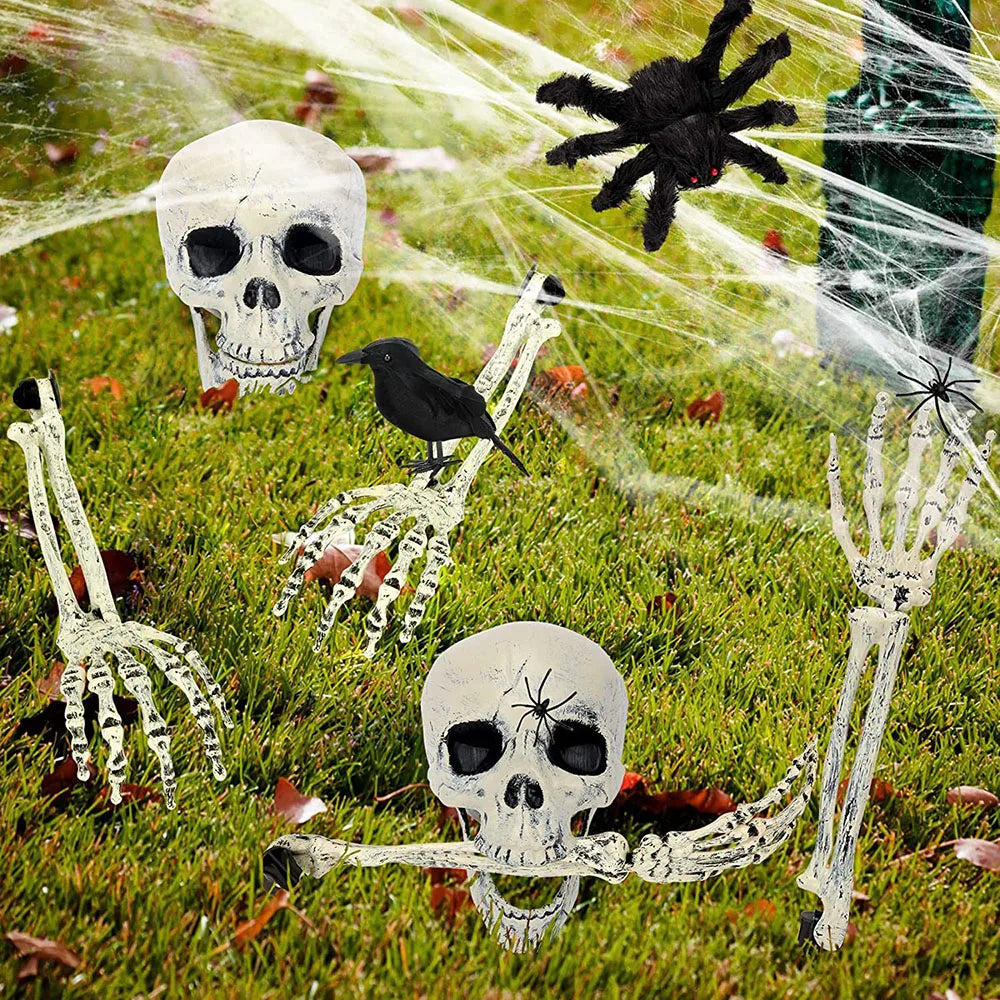 Corvo nero realistico decorativo per Halloween